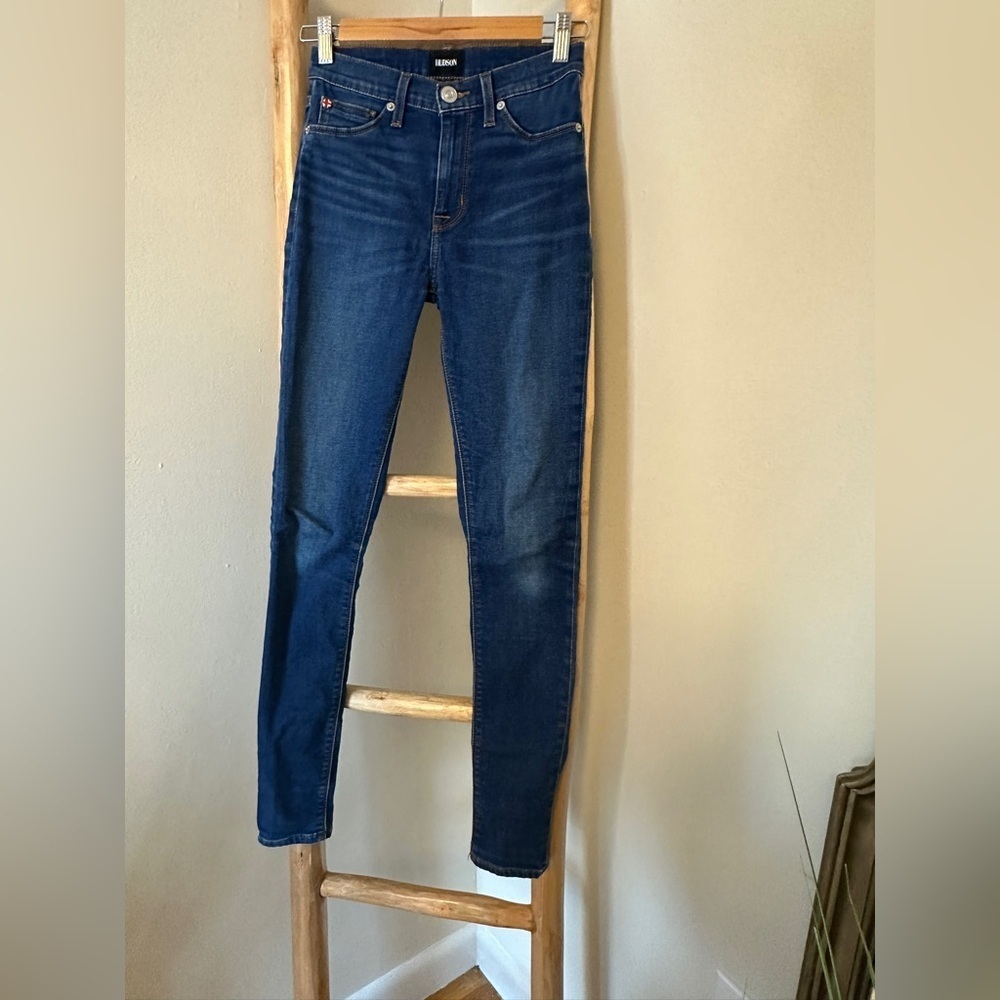 Hudson Jeans Blair High Rise Super Skinny Ankle Sz 24 28” inseam